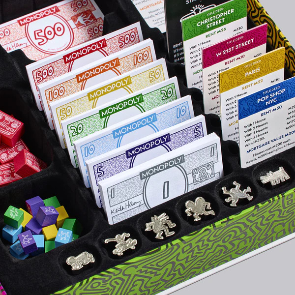Keith Haring Monopoly Game