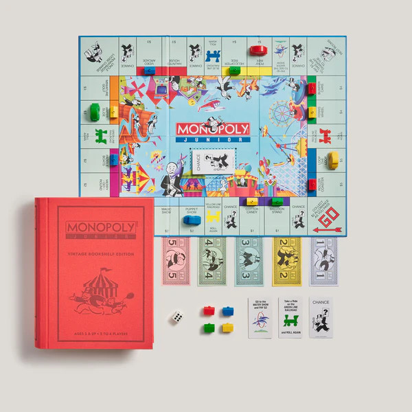 Monopoly Junior Bookshelf Game