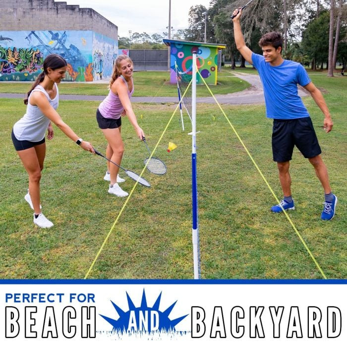 Recreational Volleyball and Badminton Set