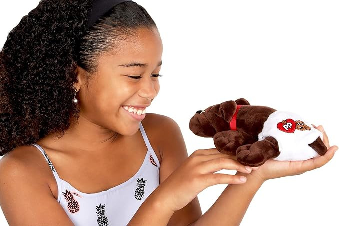 Pound Puppy Newborn Dark Brown