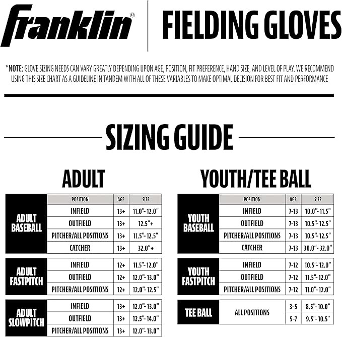 Fieldmaster Series Baseball Fielding Glove 12.0"