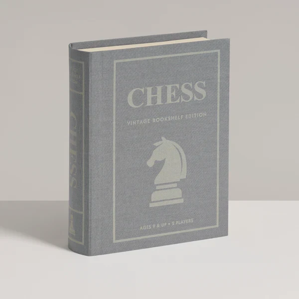 Chess Vintage Bookshelf