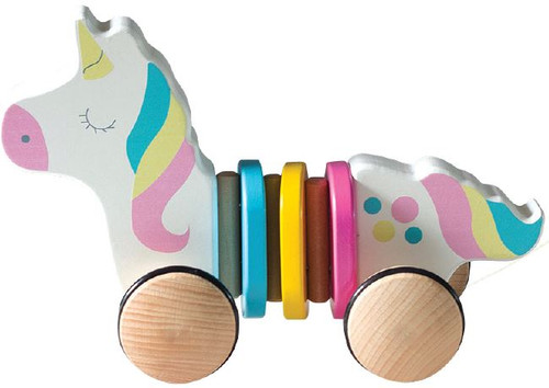 Pull Along Toy Unicorn
