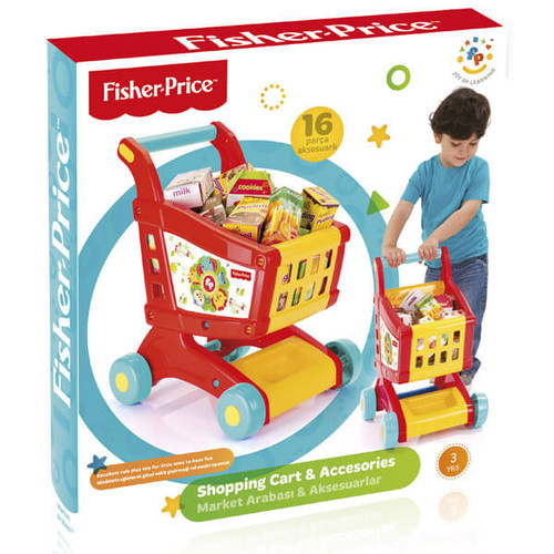 Fisher Price Shopping Trolley Cart