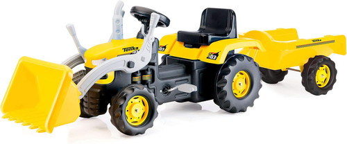 Tonka Kids Ride On Digger Excavator with Trailer