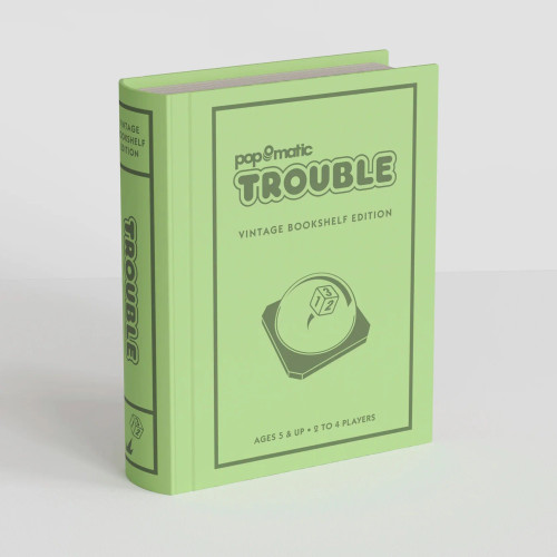 Trouble Bookshelf Edition Board Game