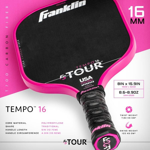 Franklin FS Tour Tempo 16mm Pink