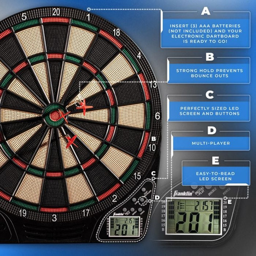 Soft Tip Electronic Dartboard