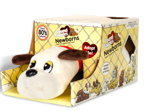 Pound Puppy Newborn Cream w/ Brown
