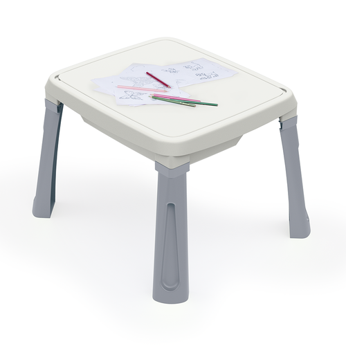Sand, Water and Creativity Table (Grey, Aqua, Yellow & White)
