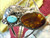 New Sterling Silver Fire Agate Turquoise Bracelet By Navajo E. Richards