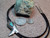 Sterling Silver  Turquoise Boot Bolo Tie Navajo Shirley Skeets