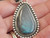 New Rare Smokey Web Bisbee Turquoise Sterling Pendant Navajo Geraldine James