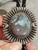 Bisbee Turquoise Sterling Silver Bolo Tie By Navajo Geraldine James New