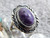 New Ladies Sterling Silver Chaorite Ring By Navajo Virgil Chee  Size 7