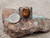 New Fire Agate Sterling Silver Unisex  Ring by Navajo Russell Sam Size 8