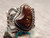 New Fire Agate Sterling Silver Unisex  Ring by Navajo Russell Sam Size 9 1/4