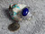 New Light Weight Ladies Sterling Silver Lapis Ring Navajo Virgil Chee Size 8