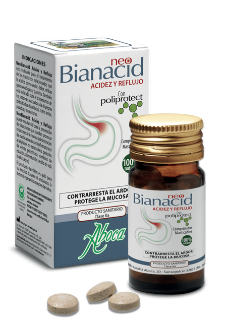 Aboca neobianacid acidez y reflujo 45 comprimidos