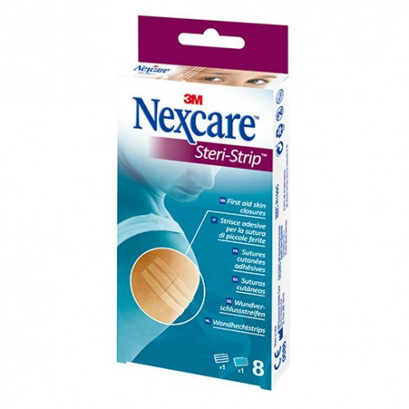 Nexcare steri-strip suturas cutáneas 8 U