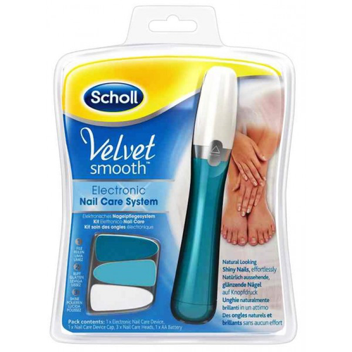 Dr scholl velvet smooth lima electrónica para uñas Dr scholl velvet smooth lima electrónica para uñas