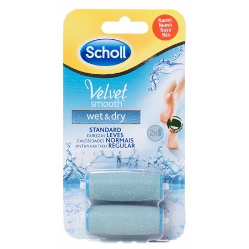 Scholl velvet smooth recambio wet&dry 2 U Scholl velvet smooth recambio wet&dry 2 U