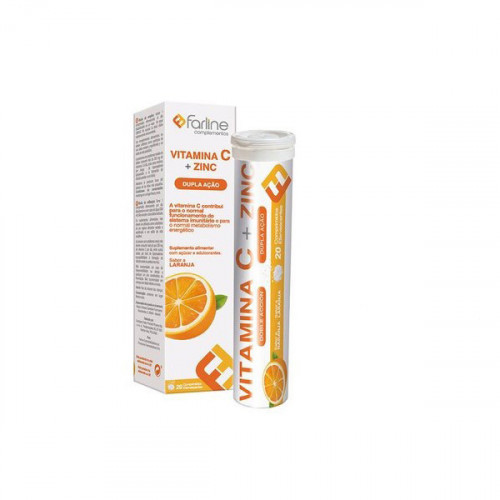 Farline vit c zn 20 com