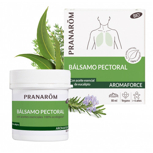 Pranarom aromaforce bálsamo pectoral 80ml