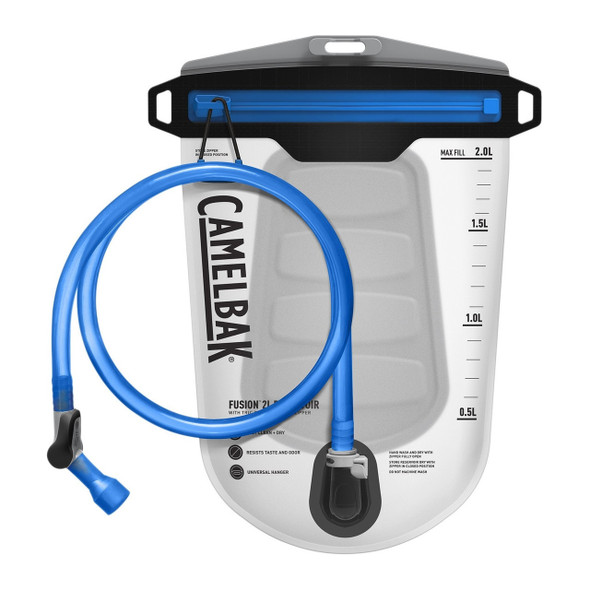 Camelbak Fusion 2L Reservoir with Tru Zip Waterproof Zipper  - Back