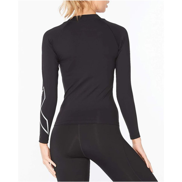 2XU Women's Ignition Compression Thermal Long Sleeve Top - Back