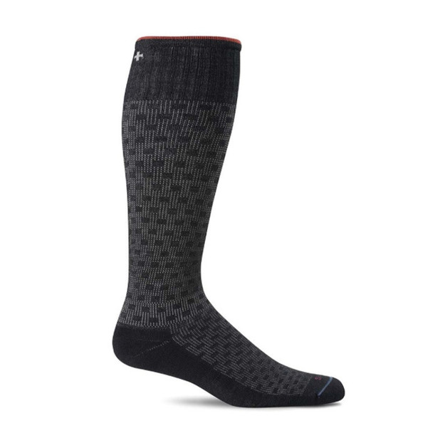 Sockwell Men's Shadow Box Moderate Compression Sock