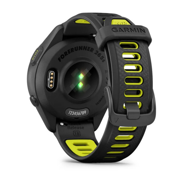 Garmin Forerunner 265s Music GPS Smartwatch - back