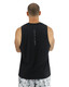 TYR Men's ClimaDry Big Logo Muscle Tank - Back