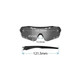 Tifosi Alliant Sunglasses with Light Night Fototec Lens - Dimensions