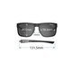 Tifosi Optics Swick Sunglasses with Polarized Lens - Dimensions