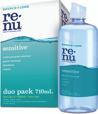 Renu Sensitive Multi-purpose Solution Duo Pack Front Renu Sensitive Multi-purpose Solution Duo Pack Front