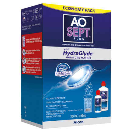 AO SEPT Plus with HydraGlyde Economy Pack