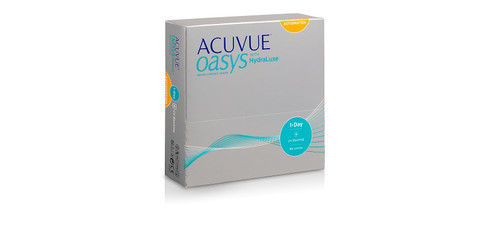 Acuvue Oasys Daily with HydraLuxe for Astigmatism - 90 Pack