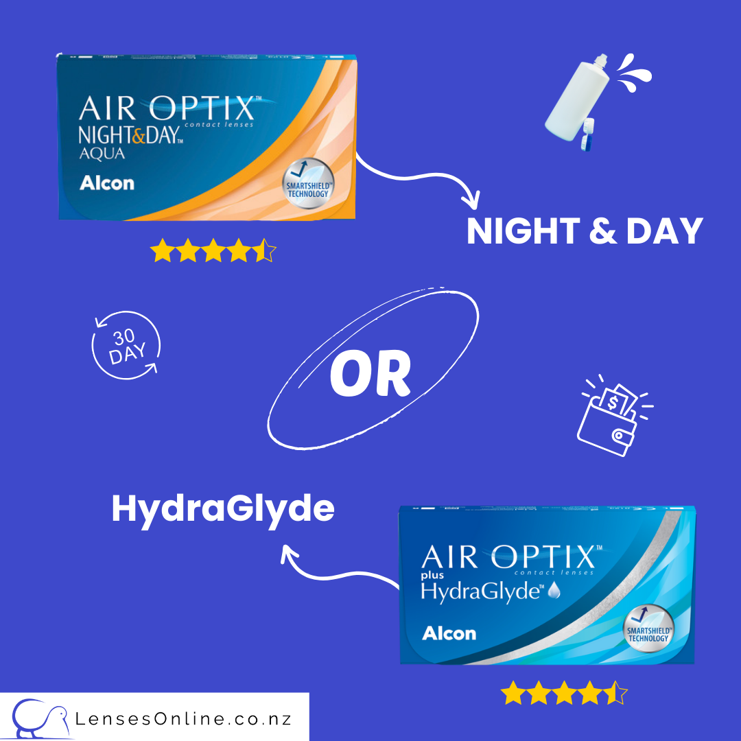 Air Optix HydraGlyde vs Night & Day: The Unexpected Winner for Kiwi Contact Lens Wearers