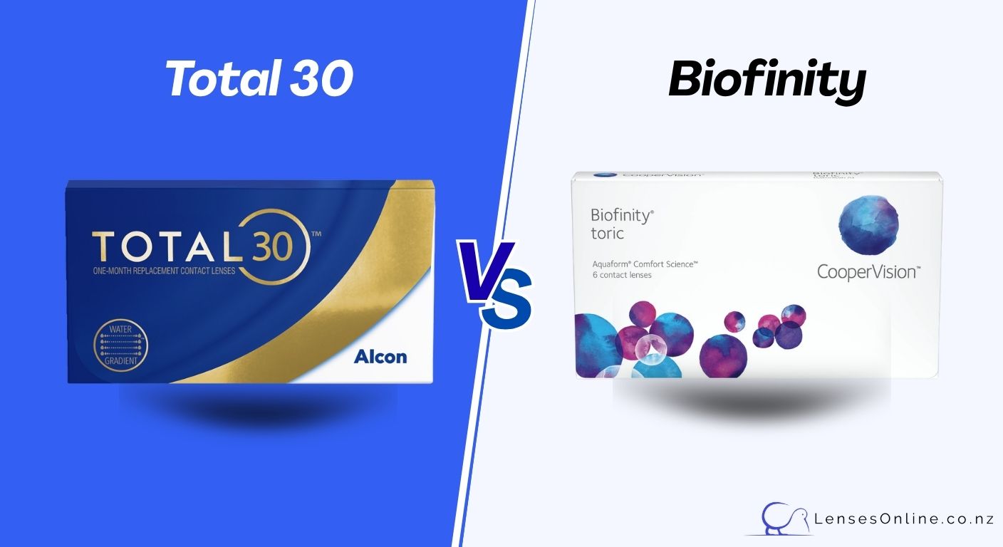 Thinking of Switching Your Monthlies? Alcon TOTAL30 vs. Biofinity