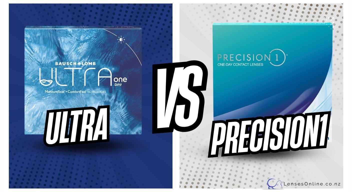 ULTRA One Day vs Alcon Precision1: Daily Contact Lenses Compared