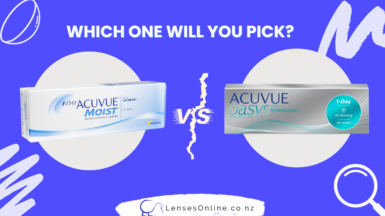 Acuvue 1 Day Moist Vs Oasys Hydraluxe 1 Day Acuvue Moist vs. Oasys: Which One Will You Pick? - LensesOnline