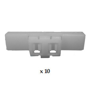 VOLVO 240 SERIES 1979 - 1983 WINDSCREEN CLIP WHITE PACK OF 10 VOLVO 240 SERIES 1979 - 1983 WINDSCREEN CLIP WHITE PACK OF 10