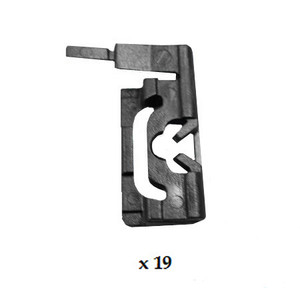 MAZDA 323 1981 - 1985 WINDSCREEN CLIP KIT PACK OF 19 MAZDA 323 1981 - 1985 WINDSCREEN CLIP KIT PACK OF 19
