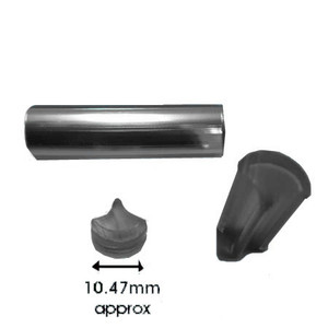 ROVER MINI CHROME INSERT 30M ROLL pointed back app 10.47mm wide ROVER MINI CHROME INSERT 30M ROLL pointed back app 10.47mm wide