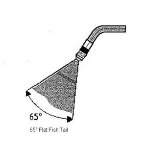 DINITROL JET 8mm SPRAY PATTERN 65° FLAT FISH TAIL DINITROL JET 8mm SPRAY PATTERN 65° FLAT FISH TAIL