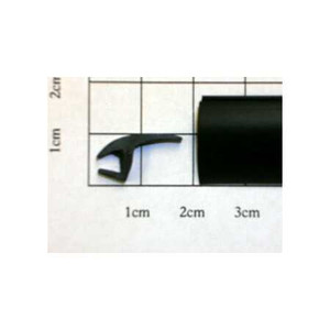 WINDSCREEN EDGE TRIM BLACK 17mm x 23M ROLL (4-5mm glass channel with adhesive) 'ProFlexx' PVC (soft) WINDSCREEN EDGE TRIM BLACK 17mm x 23M ROLL (4-5mm glass channel with adhesive) 'ProFlexx' PVC (soft)