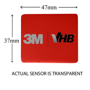 3M-VHB ACRYLIC SENSOR PAD 47mm x 37mm for MERCEDES W204, W207, W212, GLK/MITSUBISHI 3M-VHB ACRYLIC SENSOR PAD 47mm x 37mm for MERCEDES W204, W207, W212, GLK/MITSUBISHI