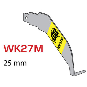 BTB LEFT HAND POWER COLD KNIFE BLADE - 25mm Blade tip length BTB LEFT HAND POWER COLD KNIFE BLADE - 25mm Blade tip length