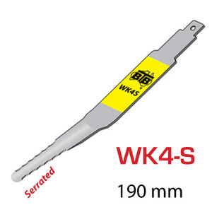 BTB SERRATED BENT BLADE for CURVED GLASS REMOVAL (190mm) BTB SERRATED BENT BLADE for CURVED GLASS REMOVAL (190mm)